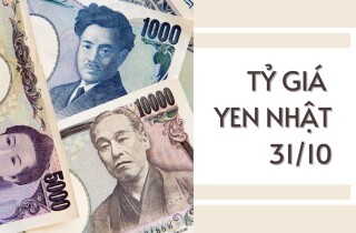 Tỷ giá yen Nhật hôm nay 31/10: Nhiều ngân hàng điều chỉnh giảm đồng loạt