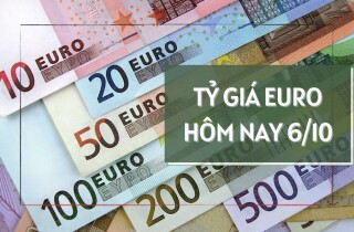Tỷ giá euro hôm nay 6/10: Đồng loạt giảm trở lại tại các ngân hàng