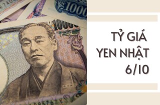 Tỷ giá yen Nhật hôm nay 6/10: Giảm trở lại tại các ngân hàng