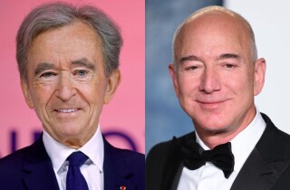 Ông trùm hàng xa xỉ Bernard Arnault mất ngôi giàu thứ hai thế giới vào tay Jeff Bezos
