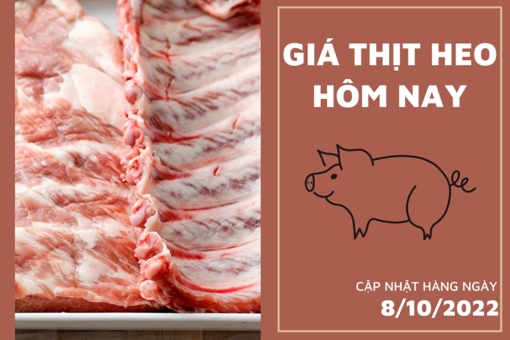 Giá thịt heo hôm nay 8/10: Nạc vai heo tại WinMart giữ mức 141.900 đồng/kg