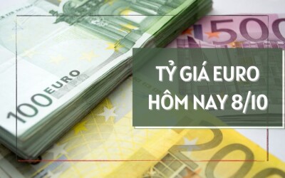 Tỷ giá euro hôm nay 8/10: Điều chỉnh không đồng nhất giữa các ngân hàng