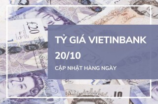 Tỷ giá VietinBank hôm nay 20/10: Nhiều ngoại tệ quay đầu giảm giá