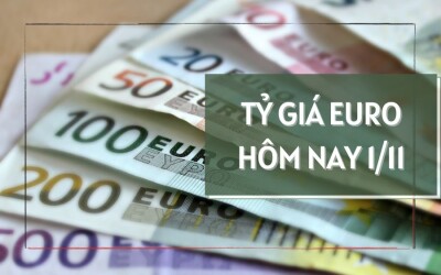 Tỷ giá euro hôm nay 1/11: Các ngân hàng điều chỉnh tỷ giá giảm đồng loạt