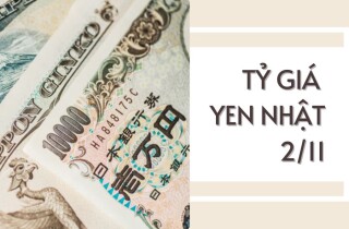 Tỷ giá yen Nhật hôm nay 2/11: Tăng trở lại tại các ngân hàng