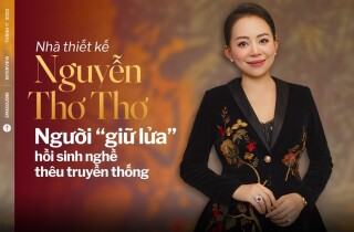 NTK Nguyễn Thơ Thơ - Người “giữ lửa”, hồi sinh nghề thêu truyền thống