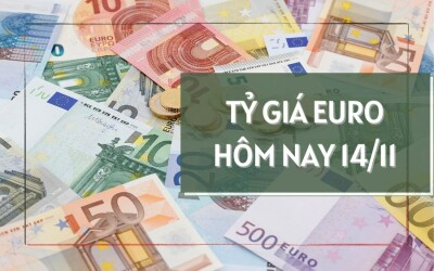 Tỷ giá euro hôm nay 14/11: Tiếp tục tăng tại nhiều ngân hàng