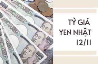 Tỷ giá yen Nhật hôm nay 12/11: Tiếp đà tăng tại đa số ngân hàng