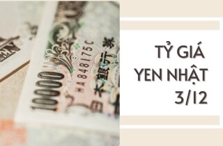 Tỷ giá yen Nhật hôm nay 3/12: Quay đầu giảm đồng loạt tại đa số ngân hàng