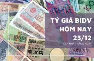 Tỷ giá BIDV hôm nay 23/12: Các đồng ngoại tệ đồng loạt giảm