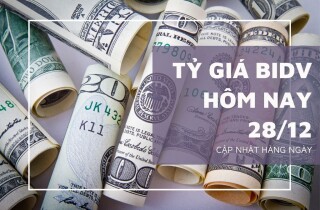 Tỷ giá BIDV hôm nay 28/12: Hầu hết các đồng ngoại tệ giảm
