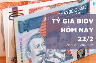 Tỷ giá BIDV hôm nay 22/2: Các đồng ngoại tệ chủ yếu giảm