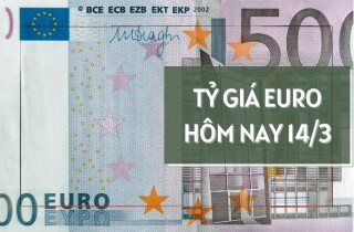 Tỷ giá euro hôm nay 14/3: Đồng loạt tăng tại các ngân hàng