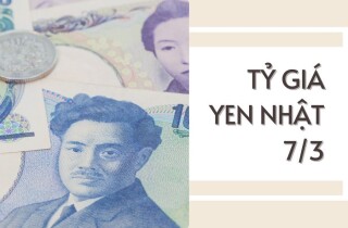 Tỷ giá yen Nhật hôm nay 7/3: Ghi nhận tăng cho cả hai chiều giao dịch tại các ngân hàng