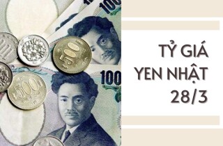 Tỷ giá yen Nhật hôm nay 28/3: Quay đầu tăng đồng loạt tại các ngân hàng