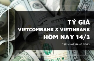 Tỷ giá Vietcombank và VietinBank hôm nay 14/3: Euro, bảng Anh tăng nhẹ