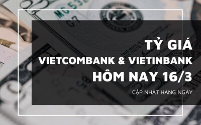 Tỷ giá Vietcombank và VietinBank hôm nay 16/3: Các ngoại tệ biến động không đồng nhất