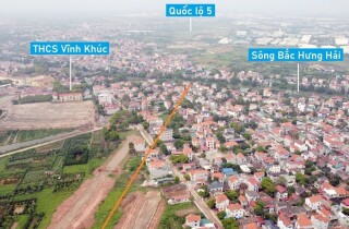 Hình ảnh Vành đai 4 qua huyện Văn Giang sau 10 tháng thi công