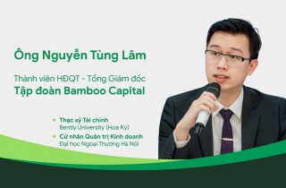 Bamboo Capital có tân Tổng giám đốc sinh năm 1987
