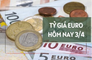 Tỷ giá euro hôm nay 3/4: Đồng loạt tăng tại tất cả các ngân hàng