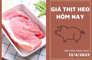 Giá thịt heo hôm nay 12/4: Thịt đùi heo Meat Deli có giá 101.520 đồng/kg