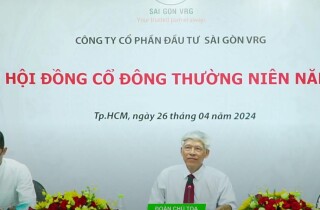 Chủ tịch Đầu tư Sài Gòn VRG: Quỹ đất sạch cho thuê còn hơn 1.000 ha