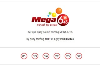 Kết quả Vietlott Mega 6/45 ngày 28/4/2024: Jackpot hơn 39,4 tỷ đồng vô chủ