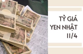Tỷ giá yen Nhật đồng loạt giảm ở cả hai chiều giao dịch trong ngày 11/4