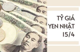 Tỷ giá yen Nhật tiếp tục tăng, giảm không đồng nhất trong ngày 15/4