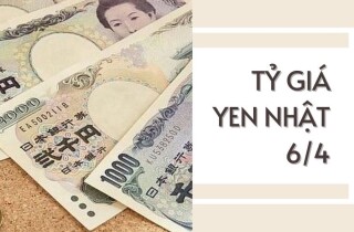 Tỷ giá yen Nhật hôm nay 6/4: Điều chỉnh trái chiều trong phiên cuối tuần