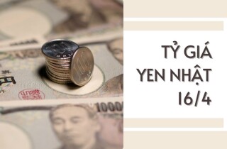 Nhiều ngân hàng điều chỉnh tăng tỷ giá yen Nhật trong ngày 16/4