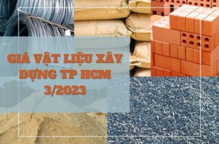 Giá vật liệu xây dựng TP HCM tháng 3/2023: Đá và cát xây dựng, cao nhất là 650.000 đồng/m3