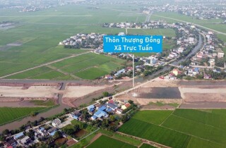 Đường Nam Định - Lạc Quần - Đường ven biển qua huyện Trực Ninh sau 16 tháng thi công