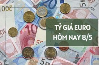 Các ngân hàng đồng loạt điều chỉnh giảm tỷ giá euro vào ngày 8/5
