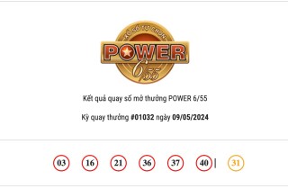 Kết quả Vietlott Power 6/55 ngày 9/5/2024 jackpot 1 và jackpot 2 đã tìm thấy chủ nhân đạt giải