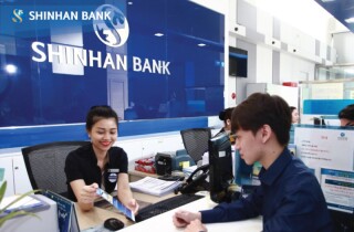Lãi suất ngân hàng Shinhan Bank đồng loạt tăng mạnh trong tháng 5/2024