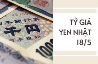 Tỷ giá yen Nhật điều chỉnh trái chiều trong phiên cuối tuần ngày 18/5
