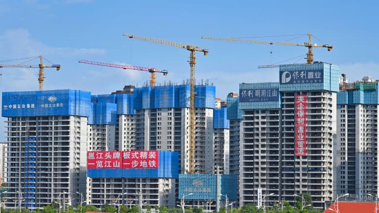 Dòng tiền của các nhà phát triển bất động sản Trung Quốc đã giảm hơn 20%